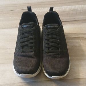 Skechers Glide-lite Classic Fit Memory Foam Men's Size 9 Black Sneakers